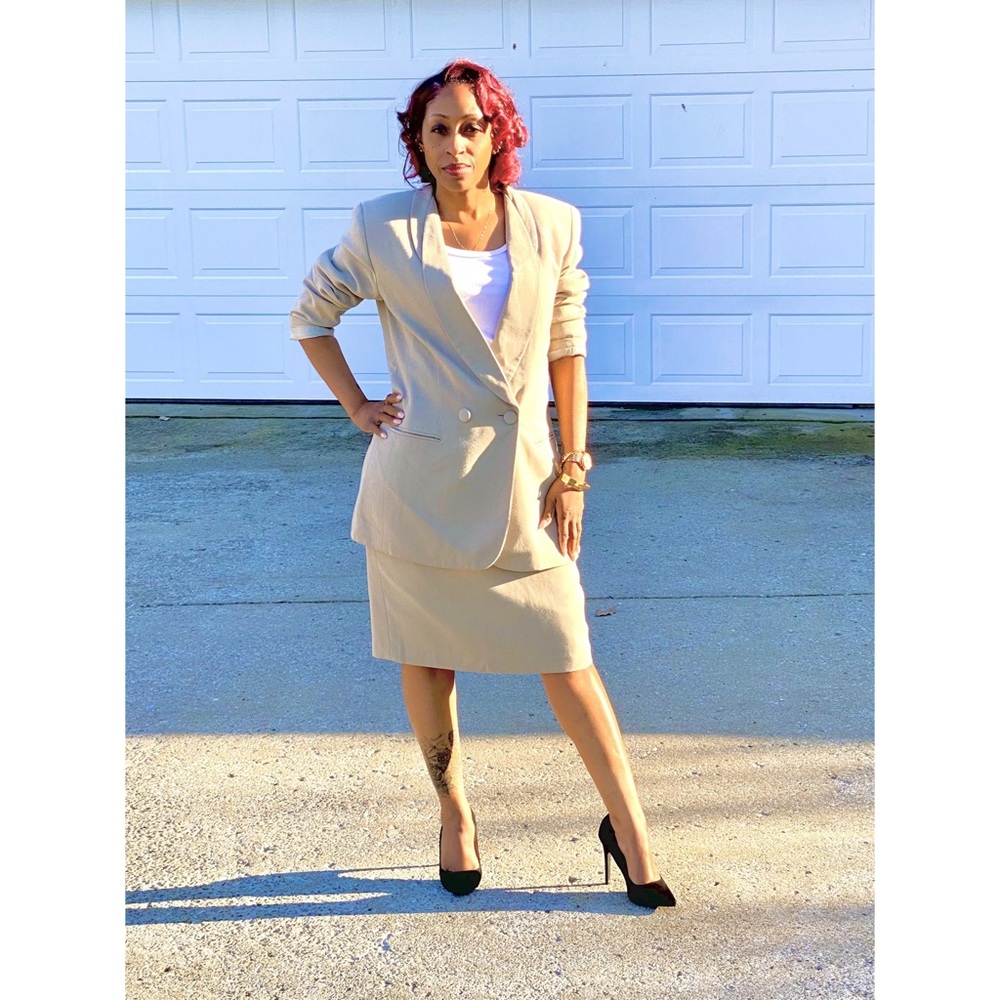 Vintage Skirt Suit
